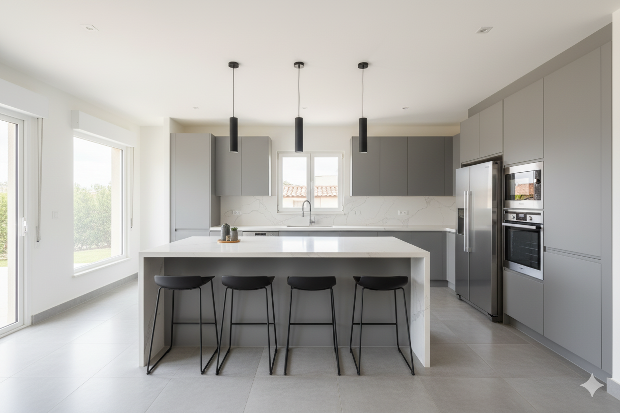 Cocina después de la reforma